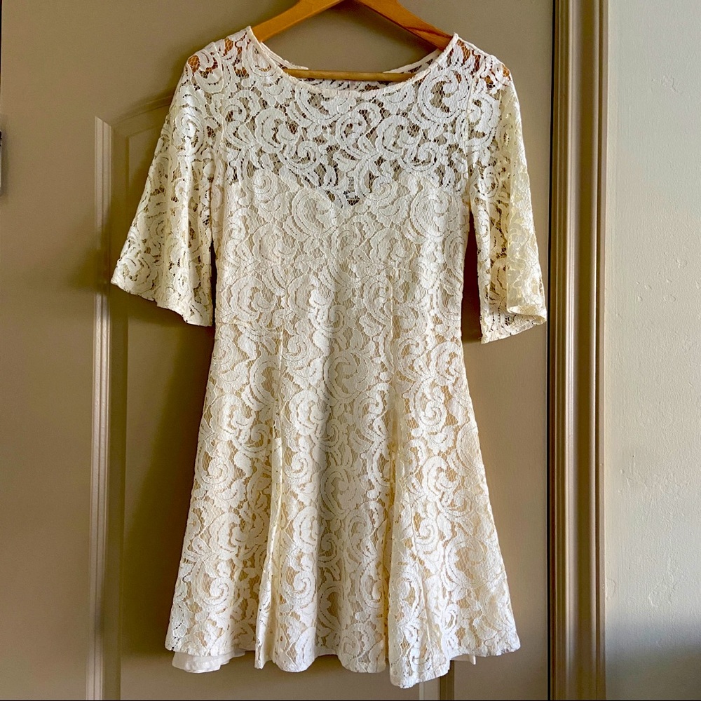 Free people gypsy dress ivory